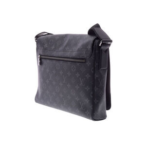 Louis Vuitton Leather Black District Shoulder Eclipse Bag